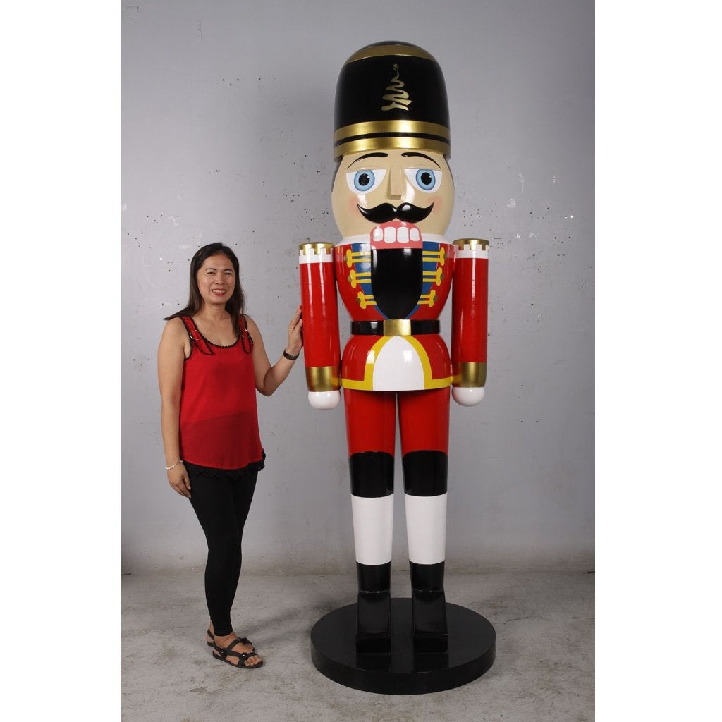 Nutcracker Guard beeld – Notenkraker 244 cm, Diversen, Kerst, Ophalen, HorecaBeelden, Nieuw, HorecaBeelden