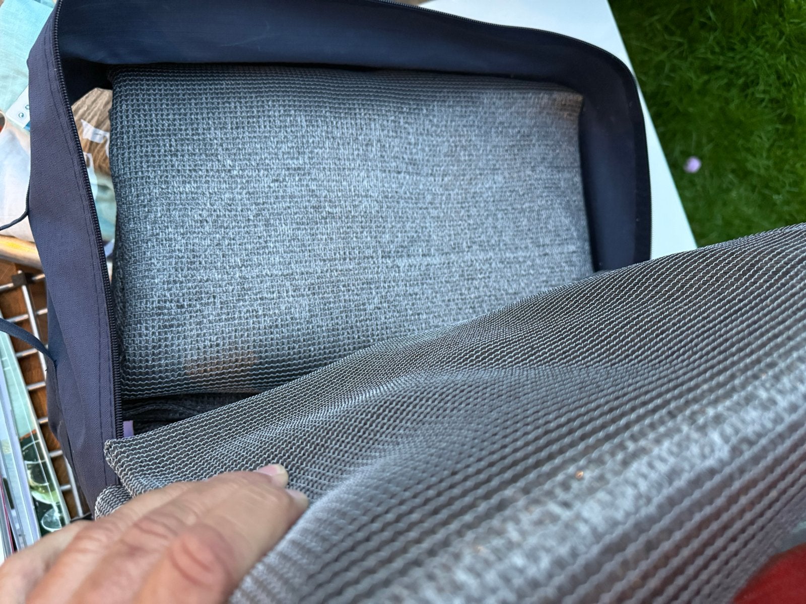 Nesling Coolfit Schaduwdoek met Paalankers, Ophalen, Nieuw
