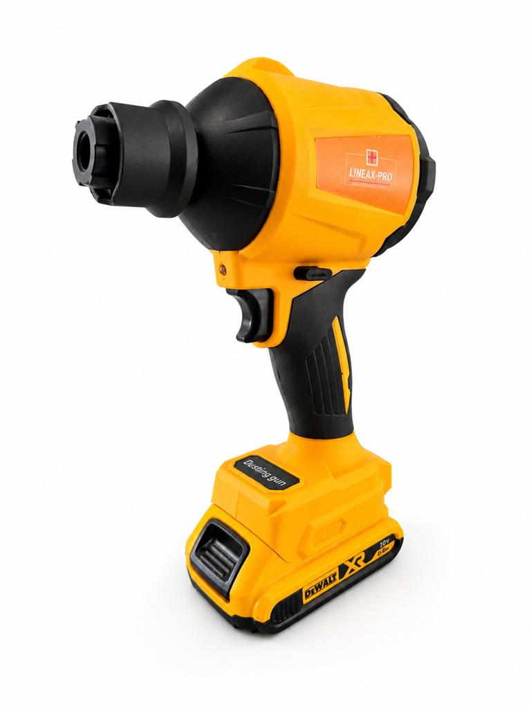 LINEAX-PRO Dusting Gun – Geschikt voor DeWalt XR 18/20V Accu, Doe-het-zelf en Verbouw, Gereedschap | Overige machines, Nieuw, Ophalen of Verzenden