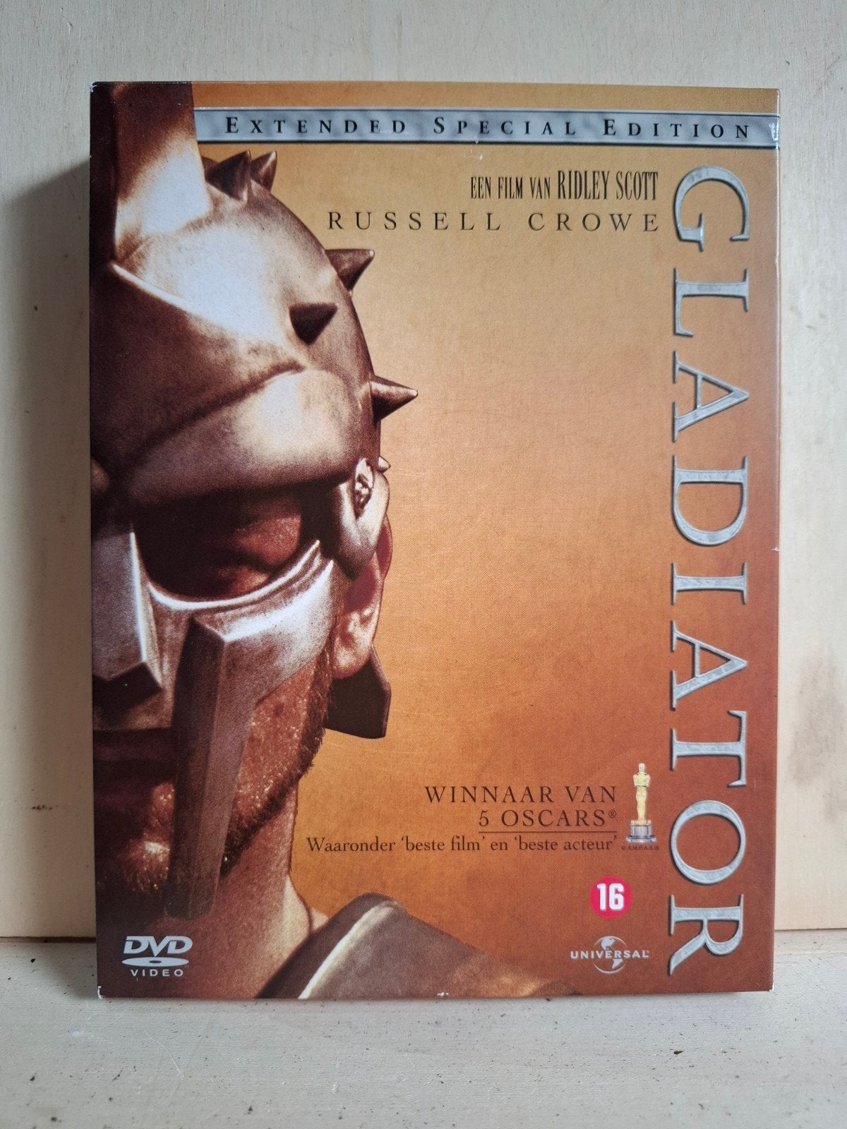 Gladiator (2000)  Actie Avontuur - 3 DVD Special Edition, Engels, Ophalen of Verzenden, Zo goed als nieuw, Bonusmateriaal