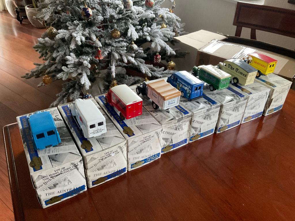 Matchbox Collectibles Yesteryear serie Power of the Press mb, Verzenden, Zo goed als nieuw, Bus of Vrachtwagen, Matchbox