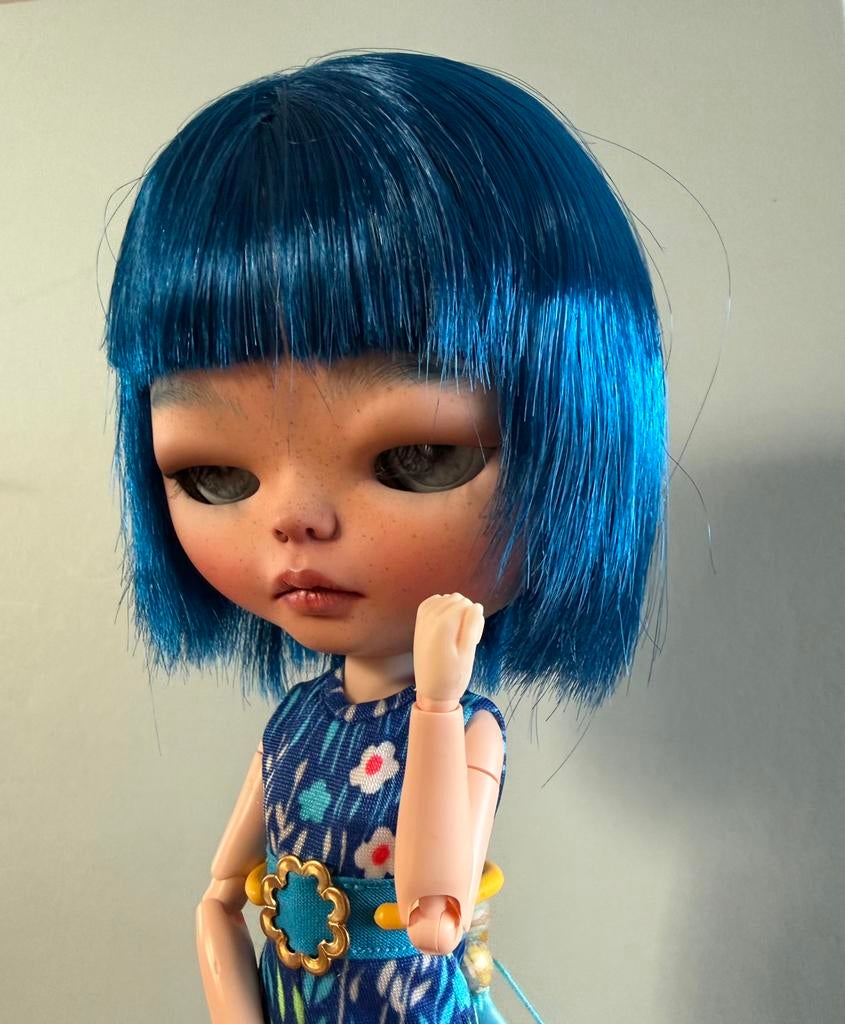 Blythe custom popje van Lita Chan, Verzamelen, Poppen, Verzenden, Gebruikt, Pop