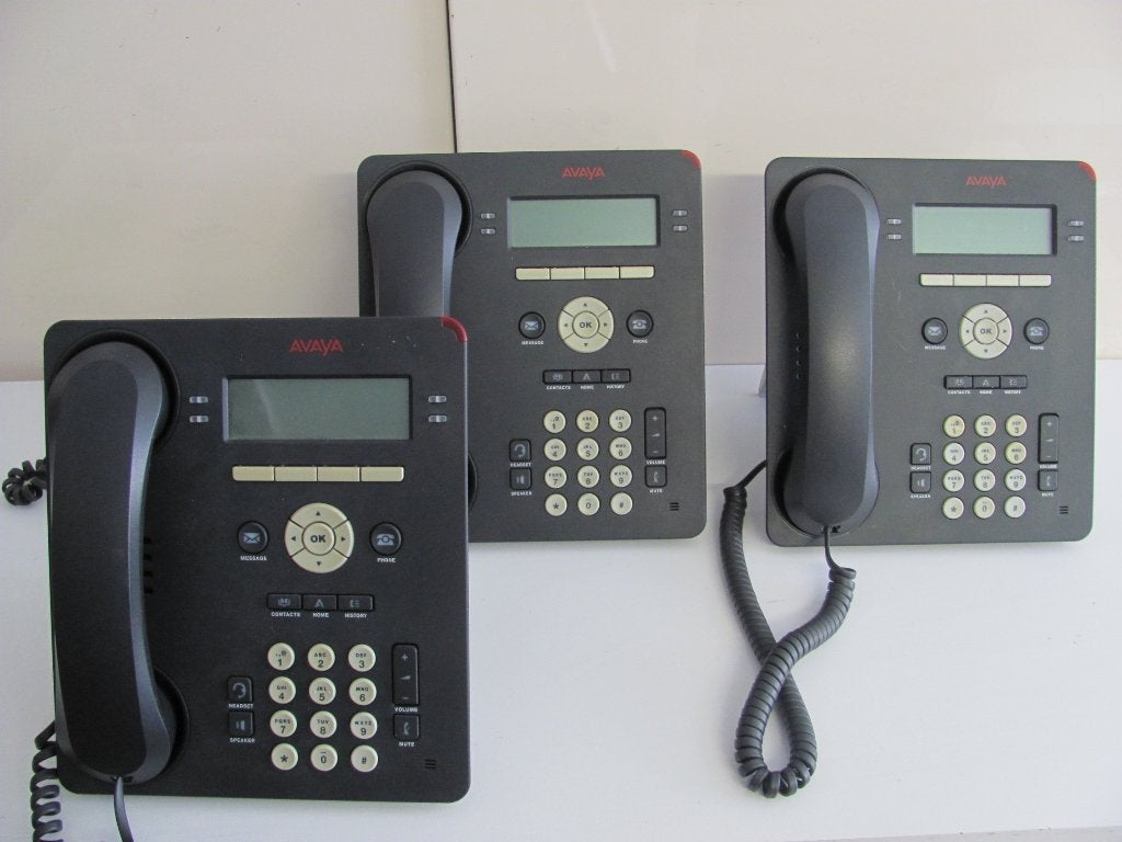 3 x home-office telefoons van AVAYA model:9504, Ophalen of Verzenden, Zo goed als nieuw