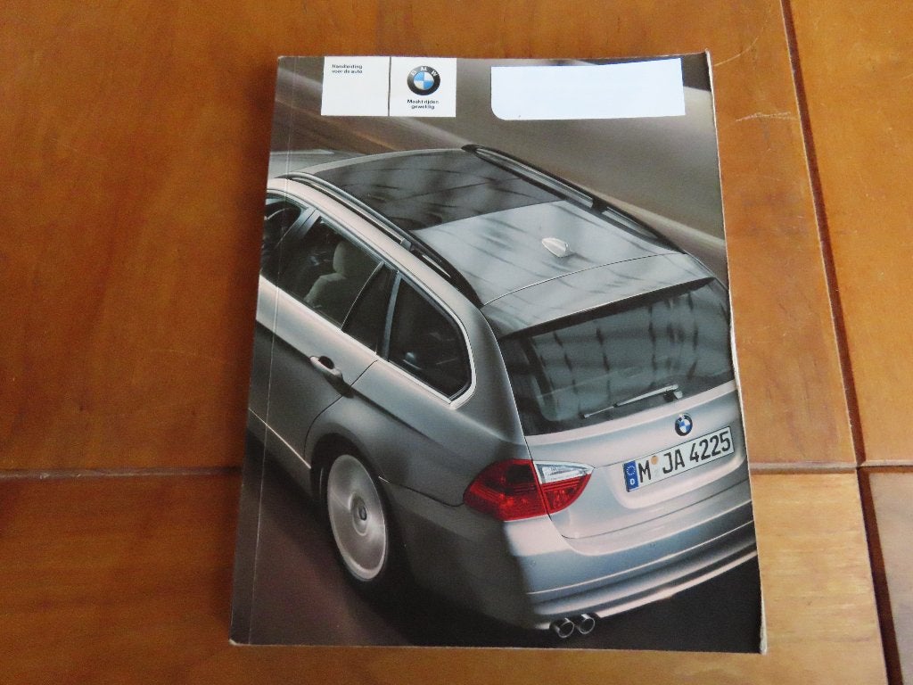 Instructieboek BMW 325i touring, BMW 320d touring 2005 E91, Ophalen of Verzenden
