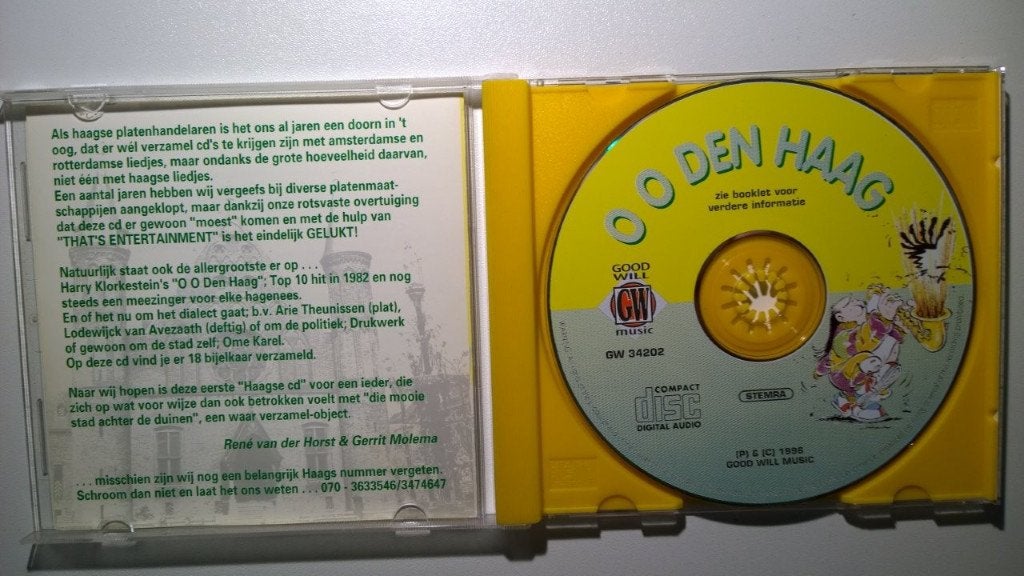 O O Den Haag, Ophalen of Verzenden, Zo goed als nieuw, Nederlandstalig, Album