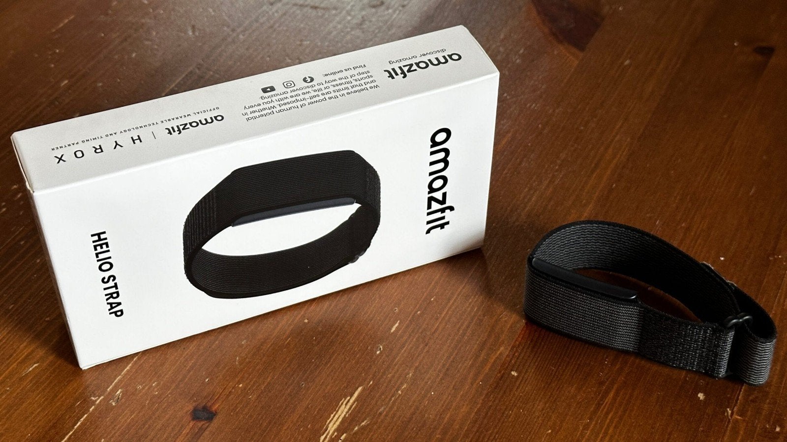 Amazfit Helio Strap - Zo goed als nieuw, Amazfit, Zwart, Ophalen of Verzenden, Zo goed als nieuw