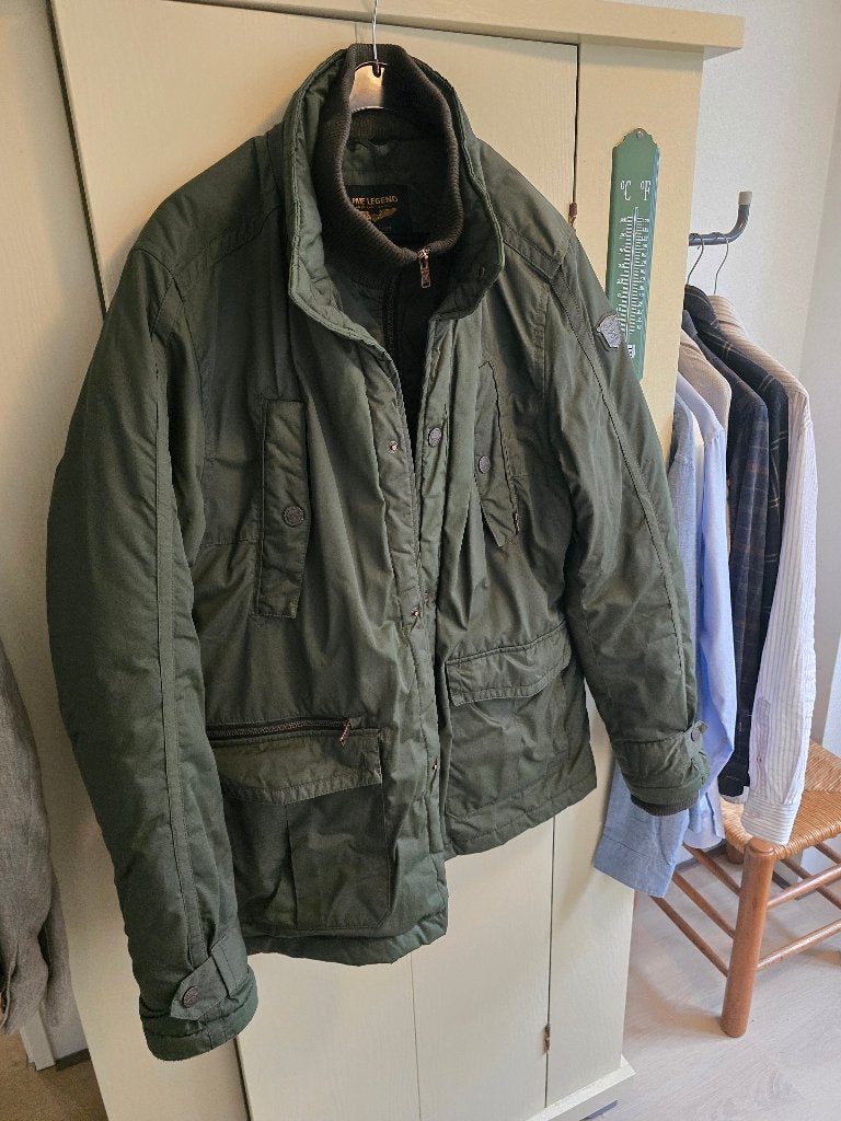 PME Legend winterjas 2XL groen, Overige maten, Ophalen of Verzenden, PME Legend, Gedragen
