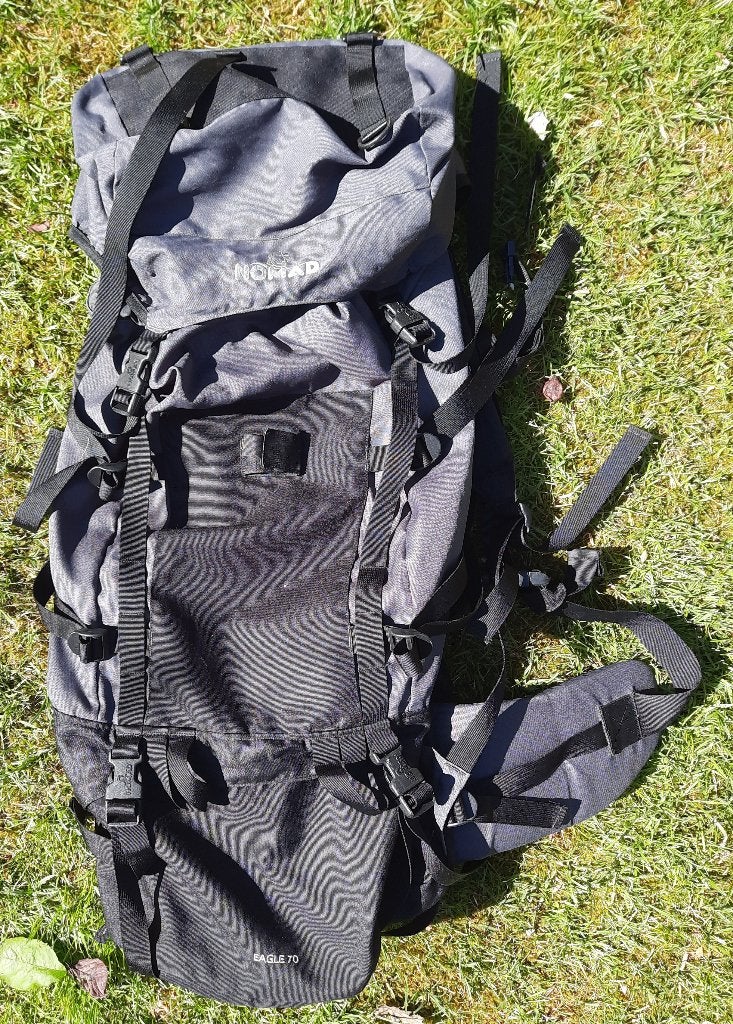 Nomad rugzak, 45 tot 60 cm, Ophalen of Verzenden, Zo goed als nieuw, Nomad