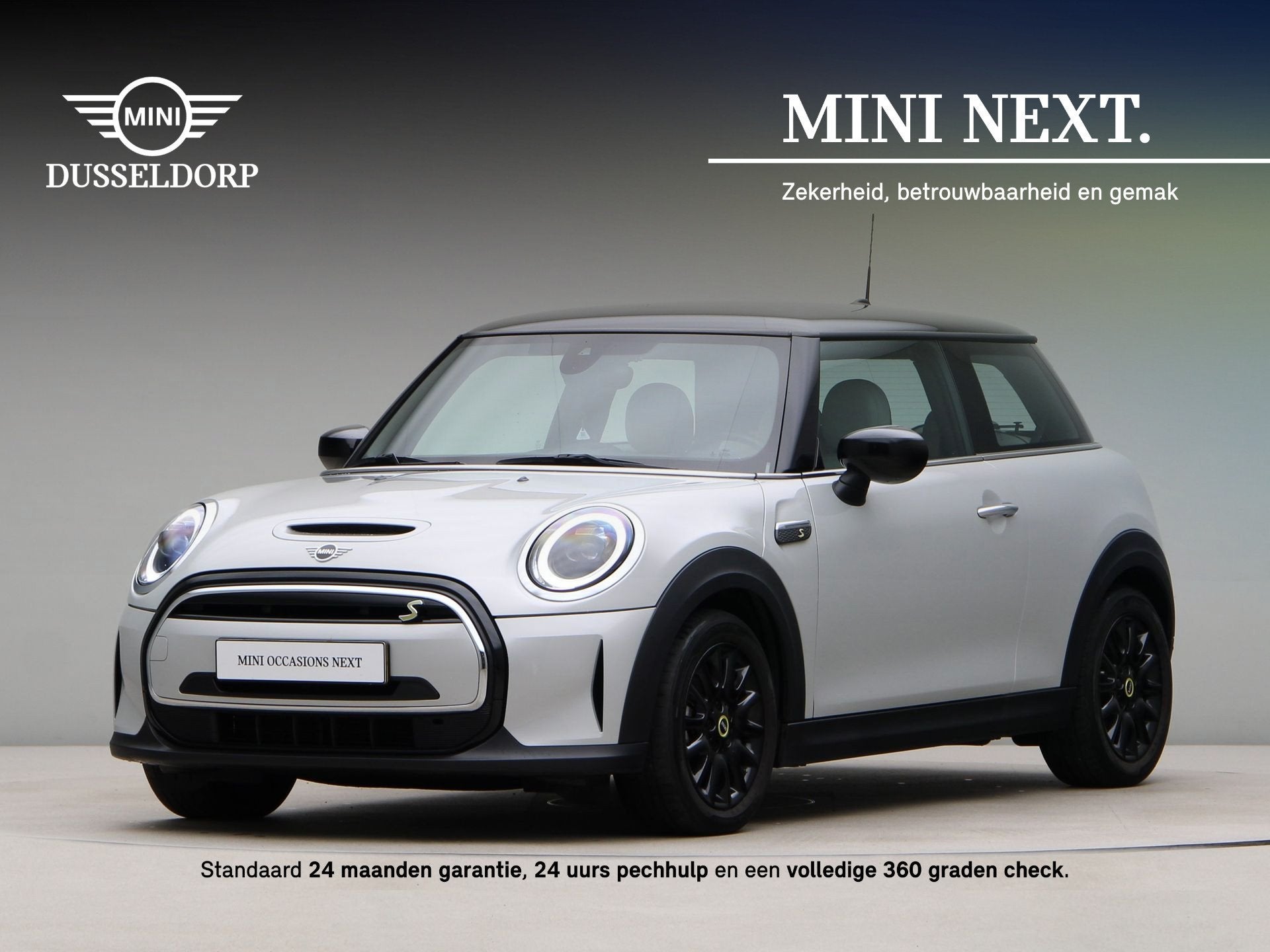 MINI Electric 3-deurs Classic conditie 100% (bj 2022), Auto's, 1340 kg, Met garantie (alle), 4 stoelen, Mini Electric