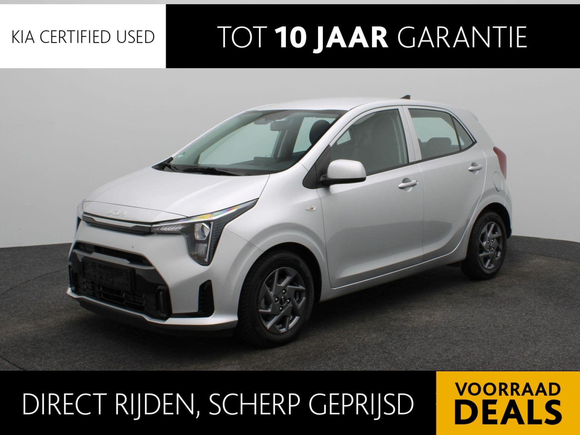 Kia Picanto 1.0 DPI DynamicPlusLine Automaat | Camera | Navi, Auto's, Kia, Stof, Bedrijf, 19 km/l, 3 cilinders