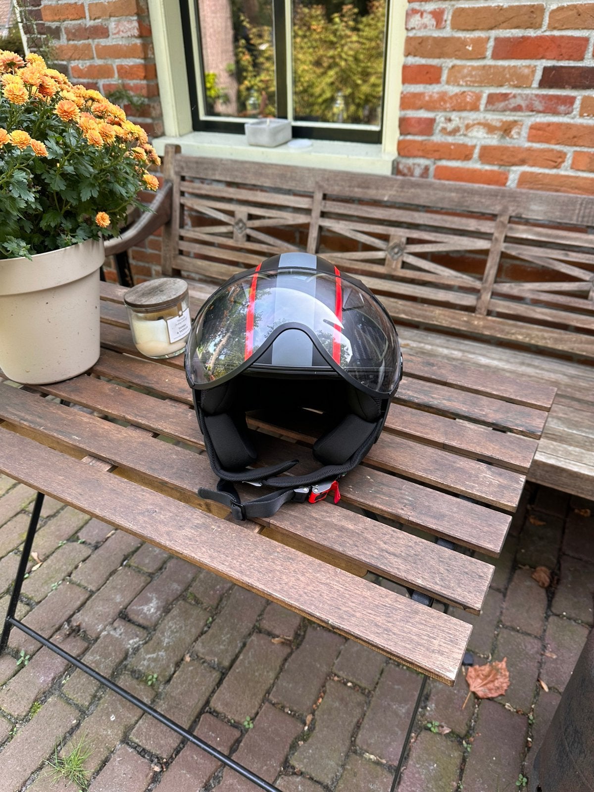 Vito scooterhelm, Ophalen of Verzenden, Zo goed als nieuw, Medium