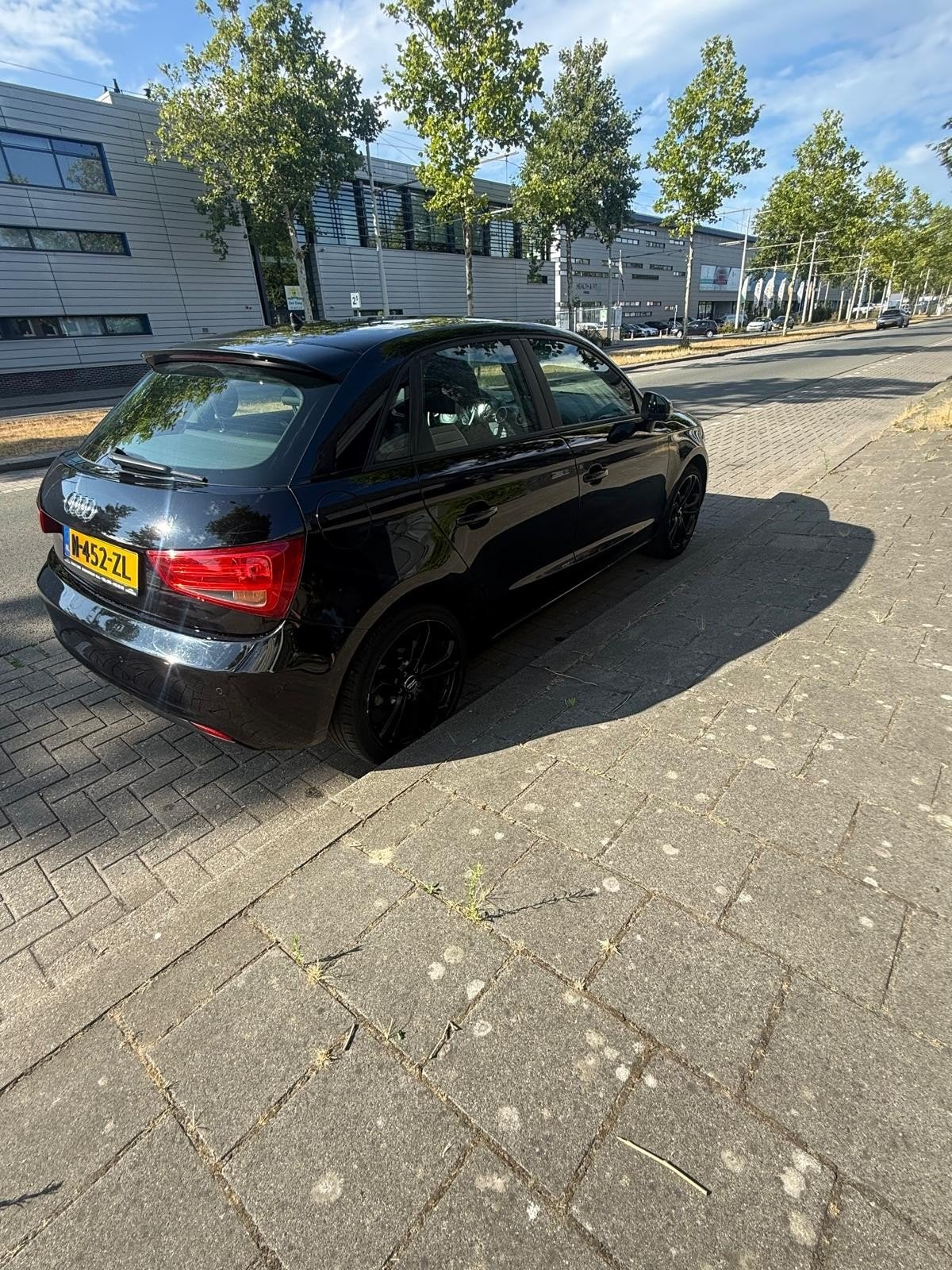 Audi A1 1.2 Tfsi 63KW SB 2012 Zwart, Auto's, Voorwielaandrijving, A1, 4 cilinders, 4 stoelen