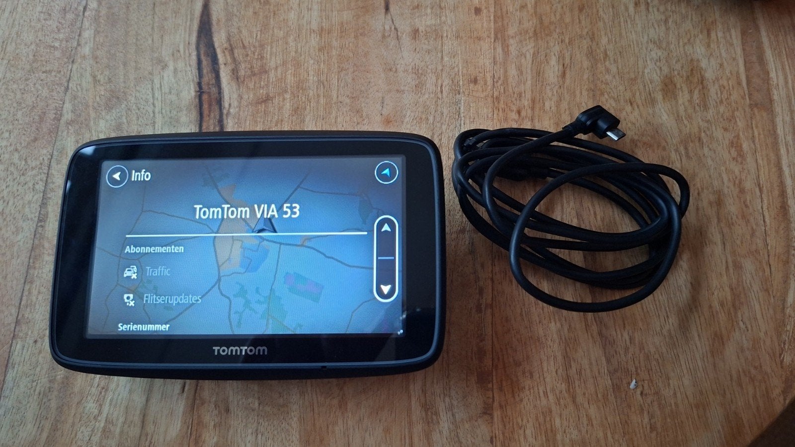 TomTom Via53, Ophalen