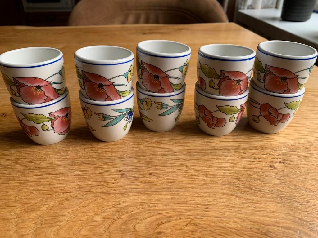 Alpine Meadow 10 eierdopjes, Huis en Inrichting, Keuken | Servies, Ophalen of Verzenden, Zo goed als nieuw, Overige typen
