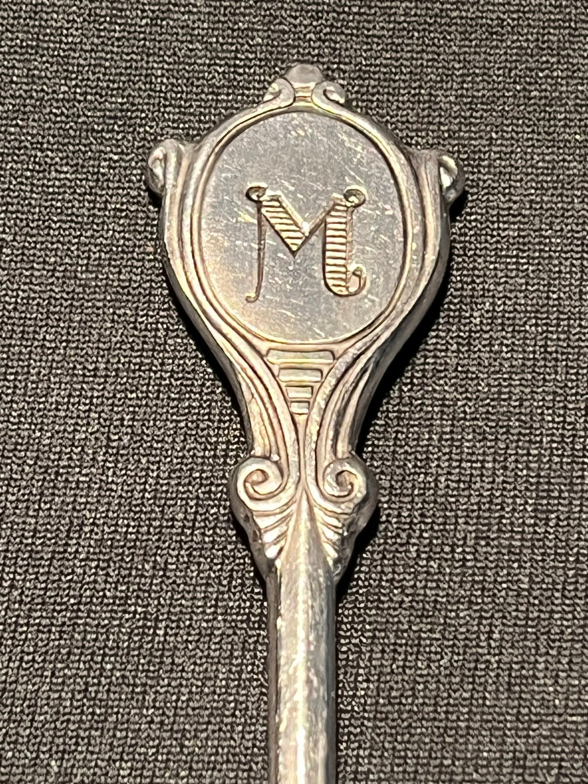 Vintage lepeltje M., Ophalen of Verzenden