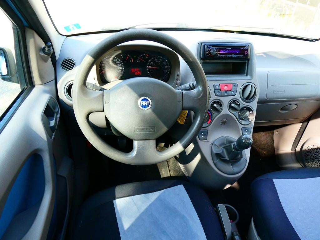 Fiat Panda 1.2i 4-Cilinder (koude)Airco Schuifdak Zuinig Hog, Voorwielaandrijving, Stof, Gebruikt, Origineel Nederlands