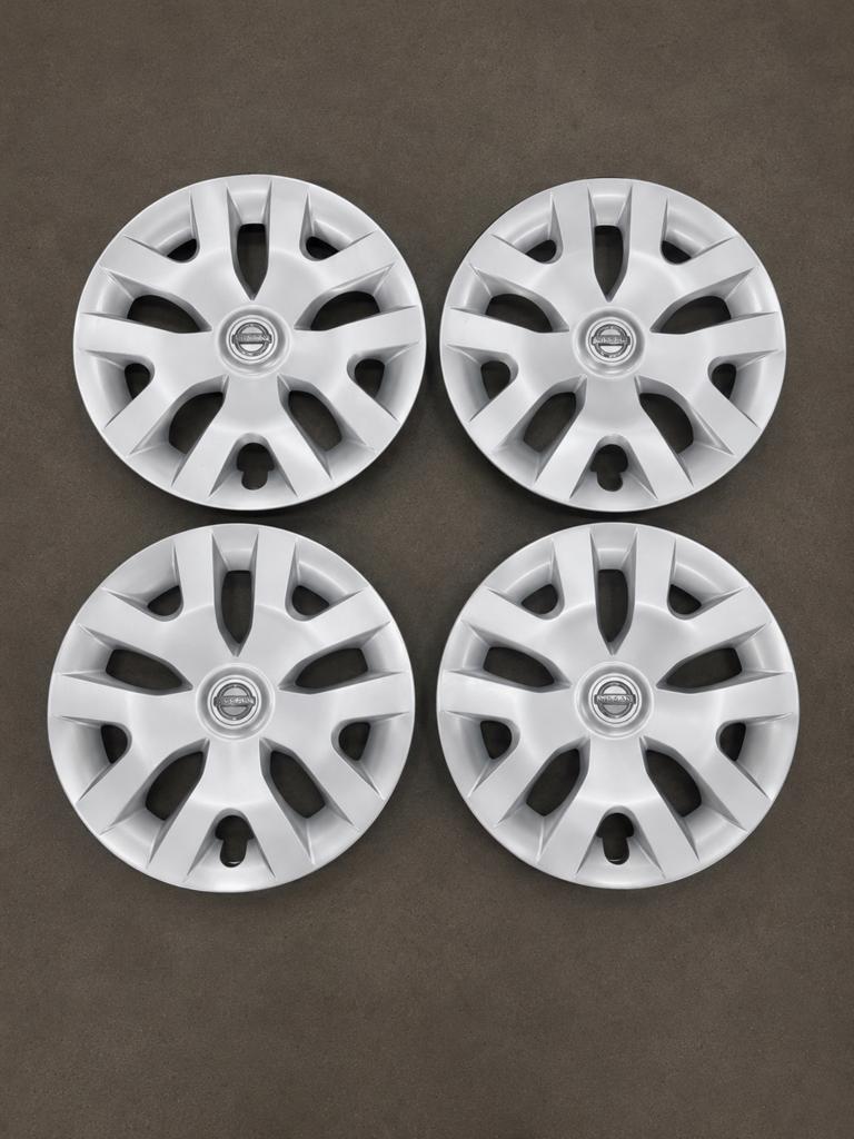 Nissan wieldoppen 16 inch - Nieuwstaat, onbeschadigd, Ophalen of Verzenden, Nieuw