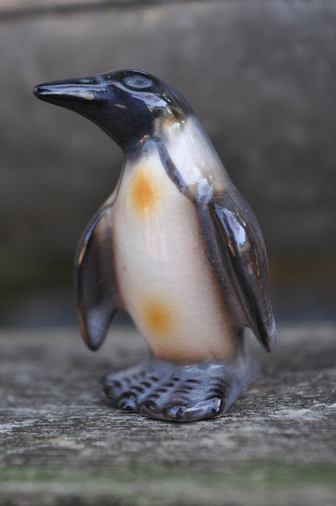 Vintage Kleine Goebel Pinguin 5 cm, Ophalen of Verzenden, Gebruikt, Beeldje of Figuurtje
