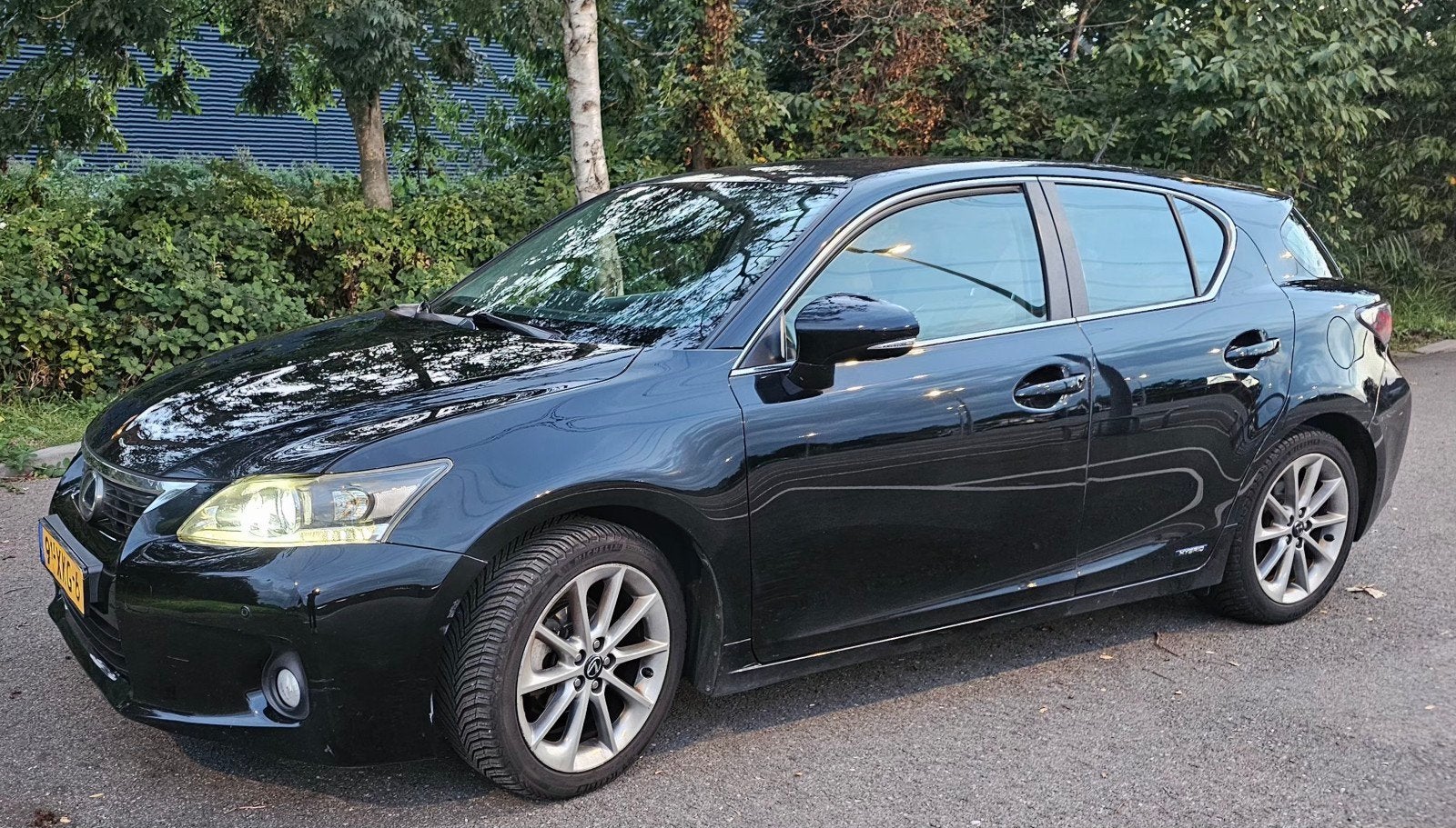 Lexus CT-H 200H 1.8 Hybrid 2012 Zwart, Auto's, Beige, Zwart, Dealer onderhouden, 1798 cc