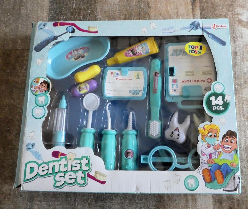 Dentist set Tandarts set. z.g.a.n., Ophalen of Verzenden, Zo goed als nieuw, Jongen of Meisje