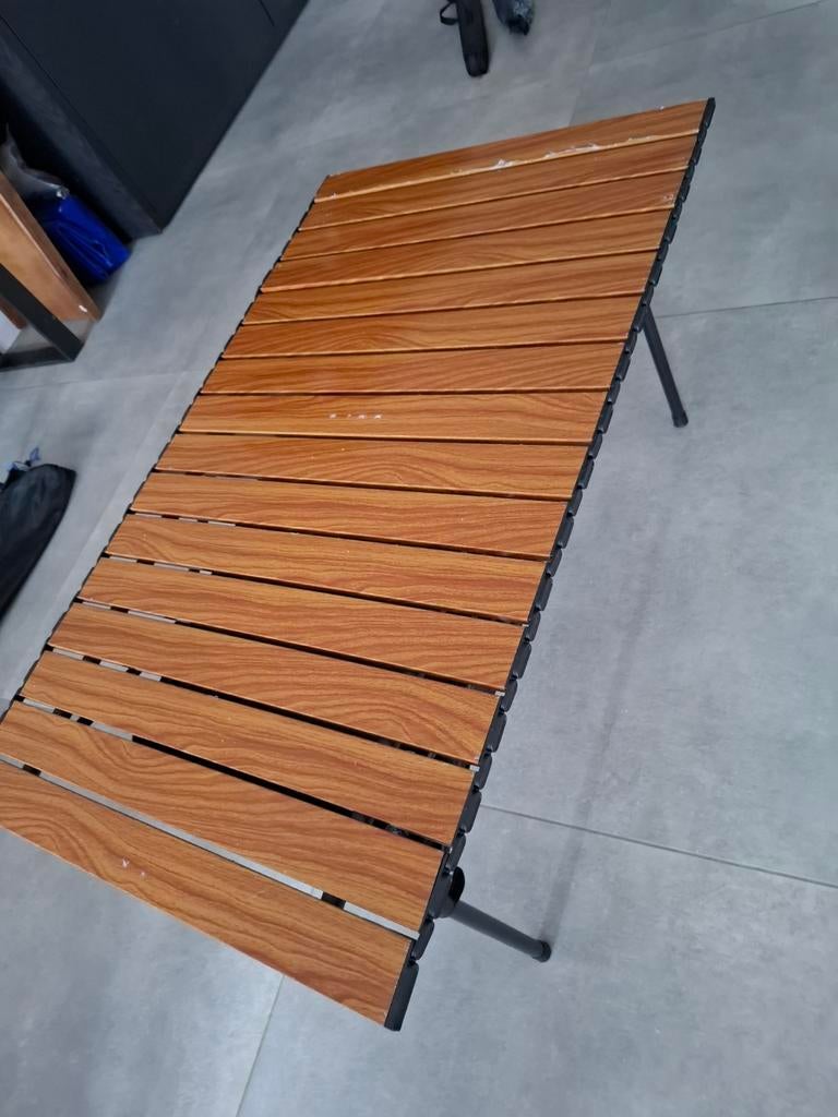 Campingtafel - Zo goed als nieuw - 95x55x49 cm, Ophalen, Zo goed als nieuw, Campingtafel