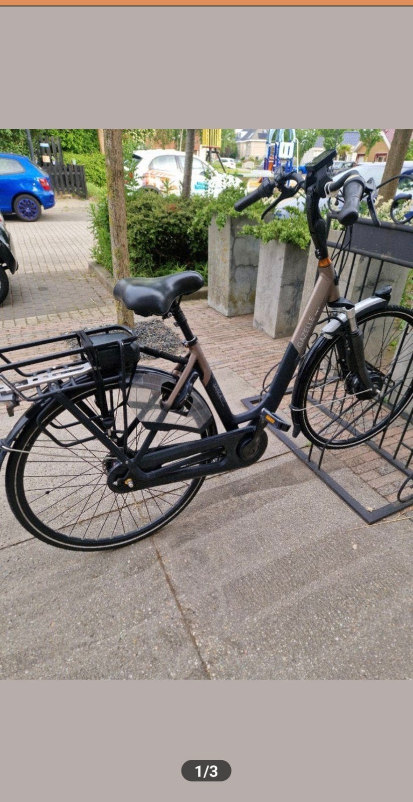 Gazelle elektrische fiets, Fietsen en Brommers, Elektrische fietsen, Gebruikt, 47 tot 51 cm, 50 km per accu of meer, Ophalen