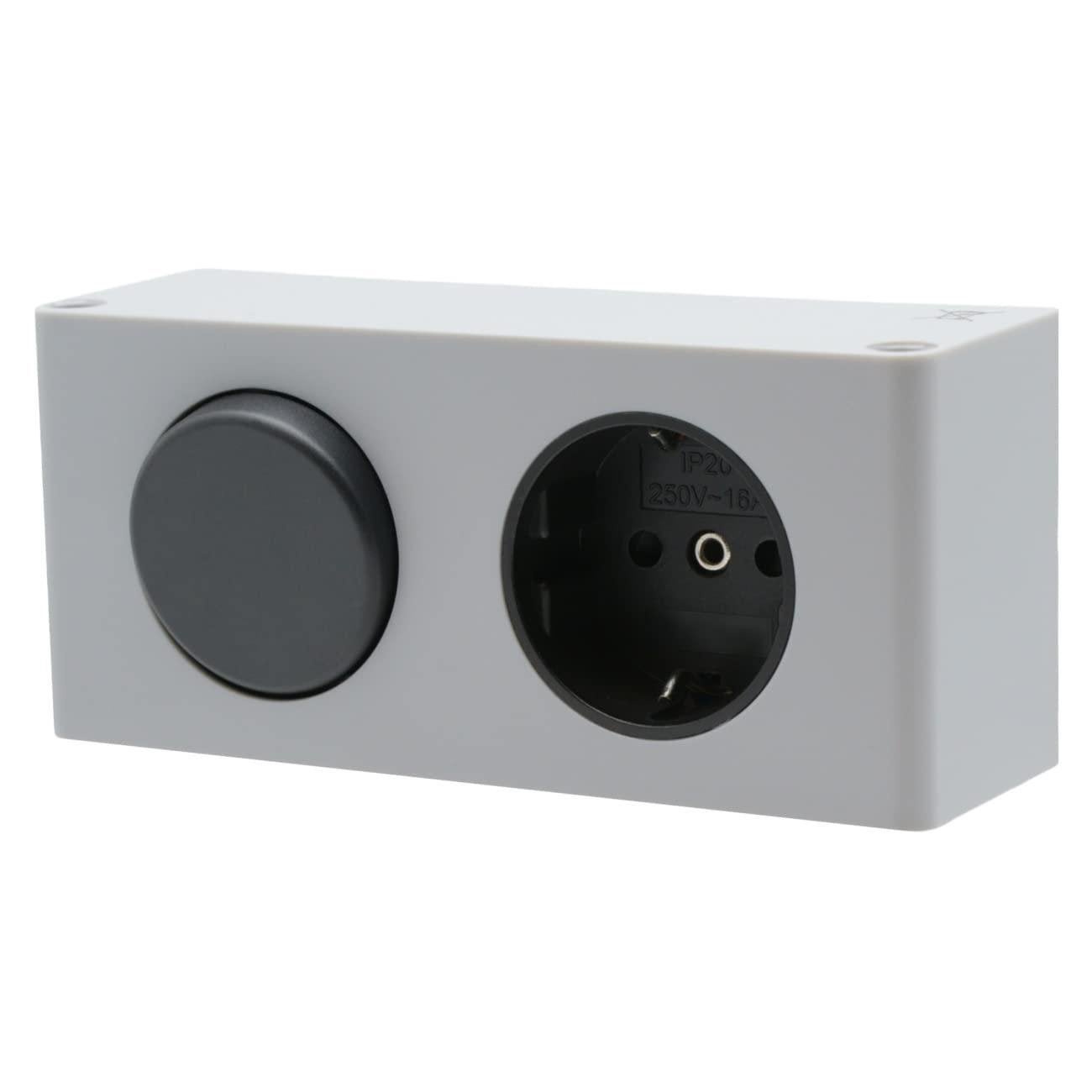 Sotech Powerbox stopcontact + LED transformator 12V (nieuw), Ophalen of Verzenden, Nieuw, Stopcontact