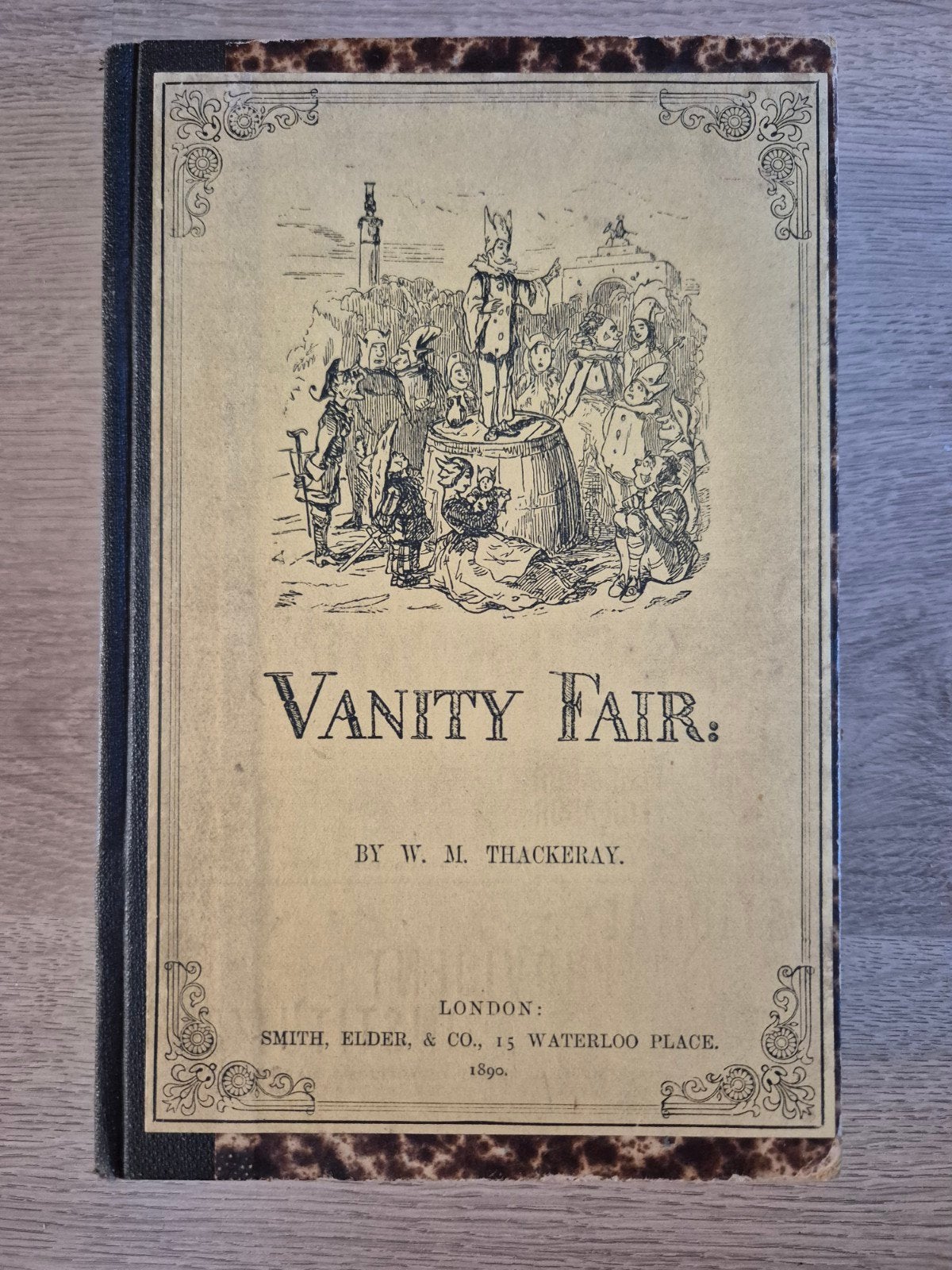 Prachtig antiek boek: Vanity Fair - W.M. Thackeray (1890), Ophalen of Verzenden