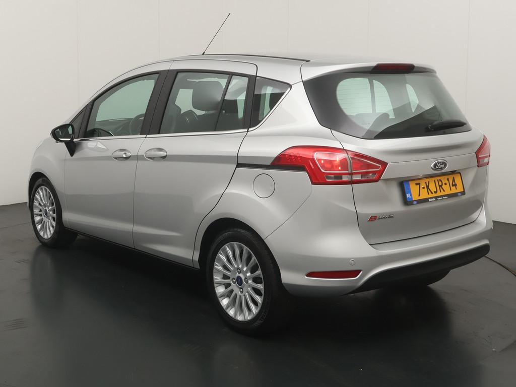 Ford B-MAX 1.6 105PK Titanium | Automaat | Stoel & Voorruitv, Gebruikt, 4 cilinders, B-Max, Leder en Stof