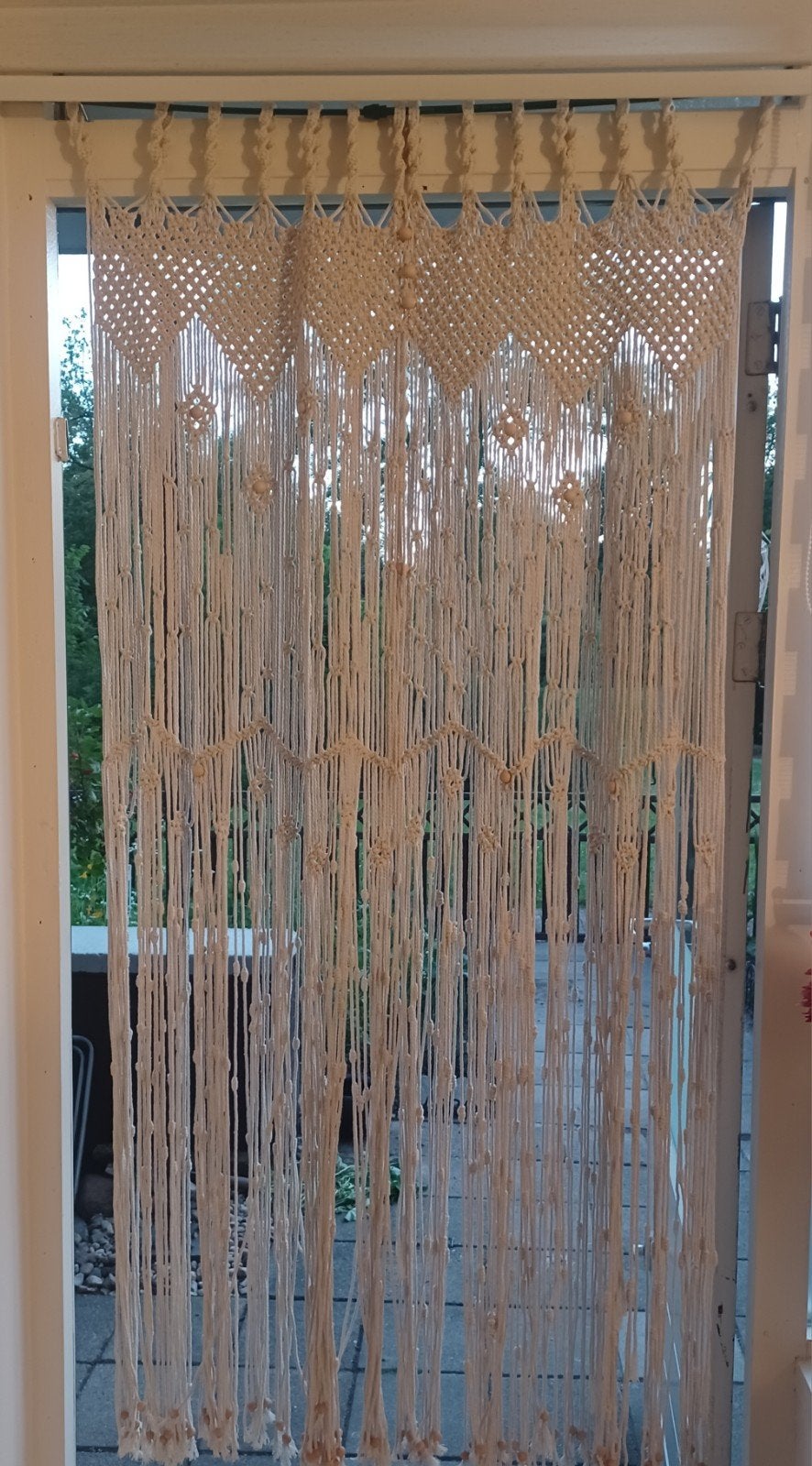 Macramé Gordijn/Wandkleed op maat gemaakt, Huis en Inrichting, Meerkleurig, Boho, Nieuw, Ophalen of Verzenden