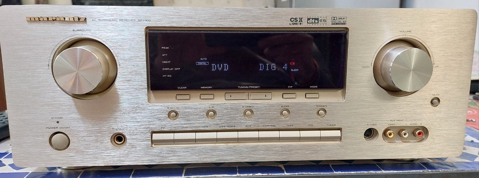 Marantz SR5300 AV Surround Receiver incl AB.  Topkwaliteit G, Audio, Tv en Foto, Gebruikt, 60 tot 120 watt, Ophalen, Marantz