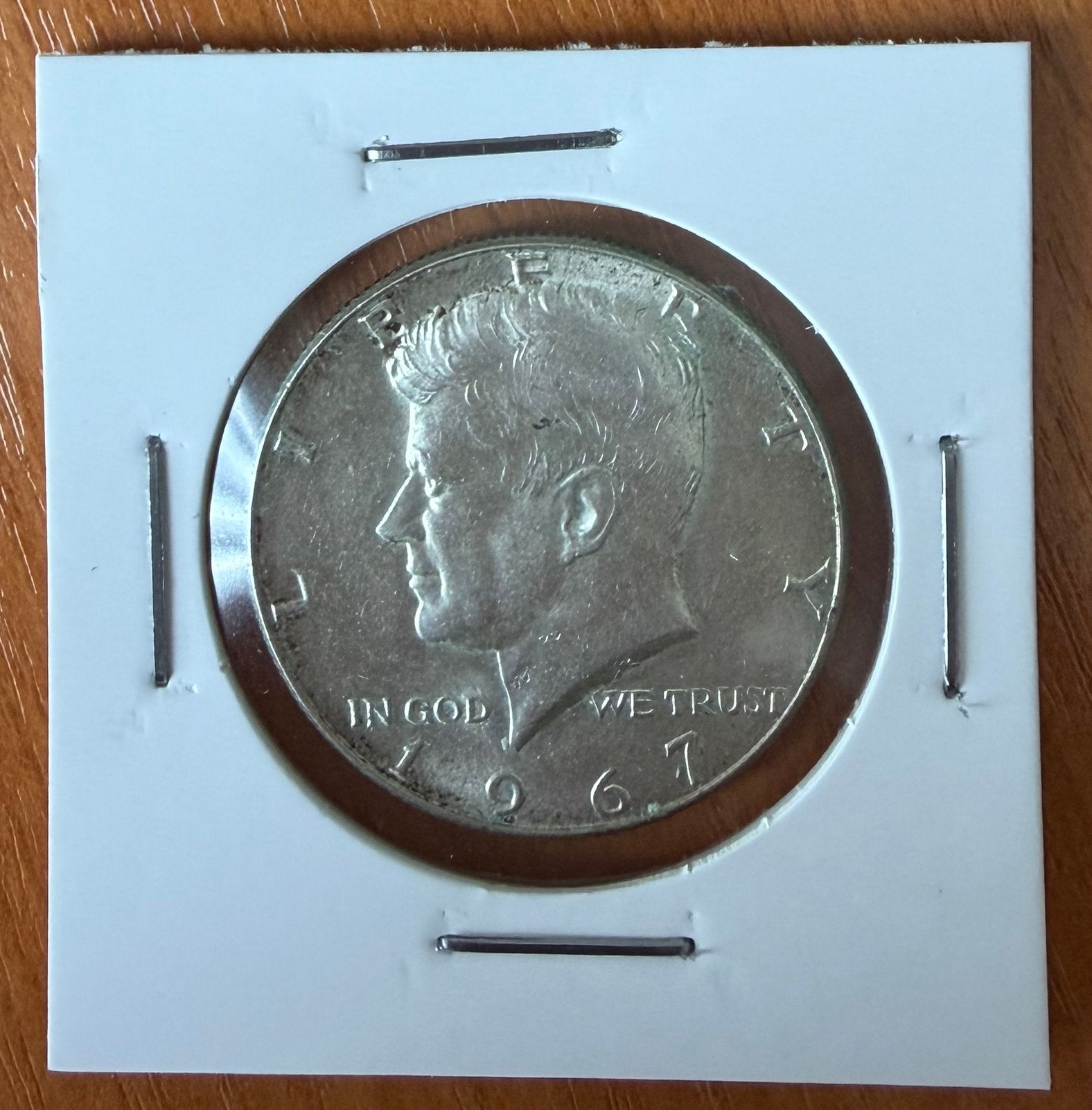 Half Dollar Kennedy 1967 - zilver, Postzegels en Munten, Munten | Amerika, Ophalen of Verzenden, Noord-Amerika, Zilver