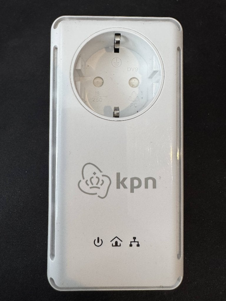 KPN Powerline-adapter MT-2360 Stroomnet Netwerkadapter., Computers en Software, WiFi-versterkers, Ophalen of Verzenden, Gebruikt