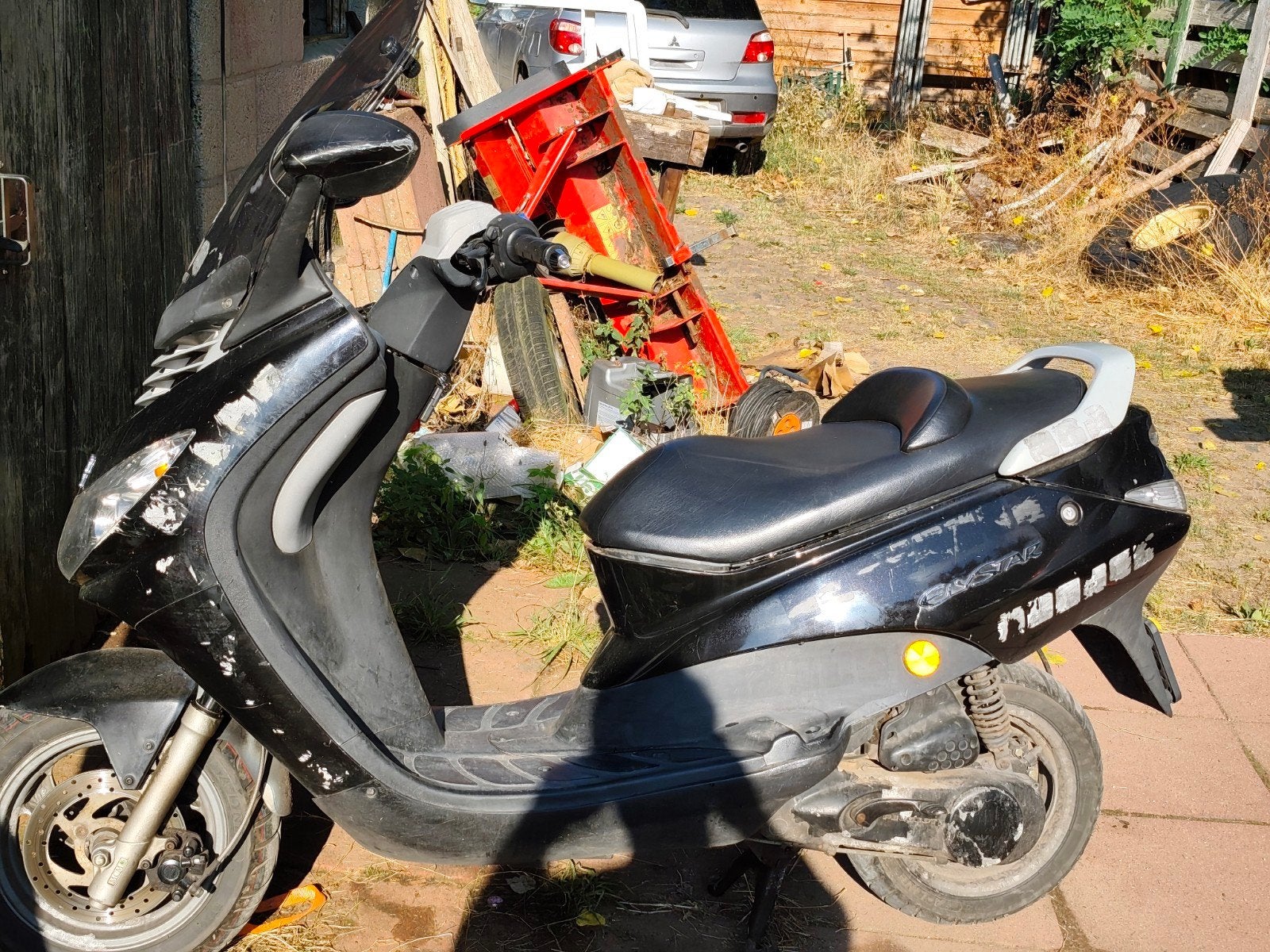 Peugeot Elstar scooter, Fietsen en Brommers, Brommers | Overige merken, Ophalen, Gebruikt, Maximaal 45 km/u, 0 versnellingen