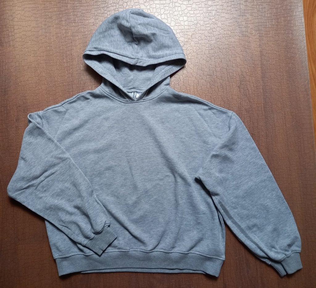 ZGAN!!  Grijze hoodie van de H&M maat S, H&M, Ophalen of Verzenden, Zo goed als nieuw, Maat 36 (S)