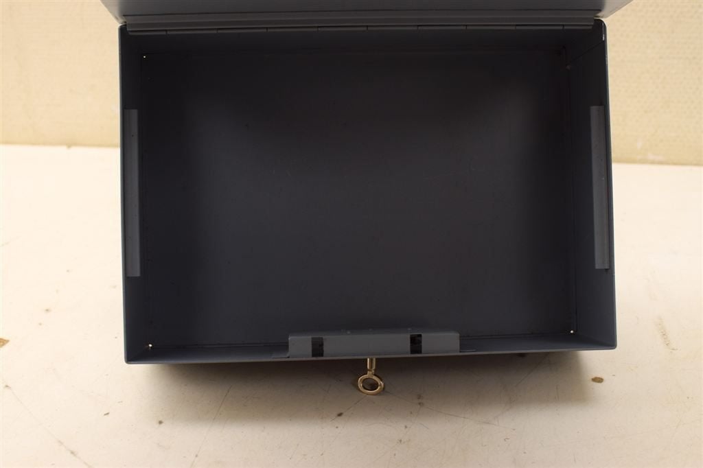 Safety metalen Geldkistje 49308, Ophalen of Verzenden, Gebruikt, 50 tot 100 cm, Minder dan 50 cm