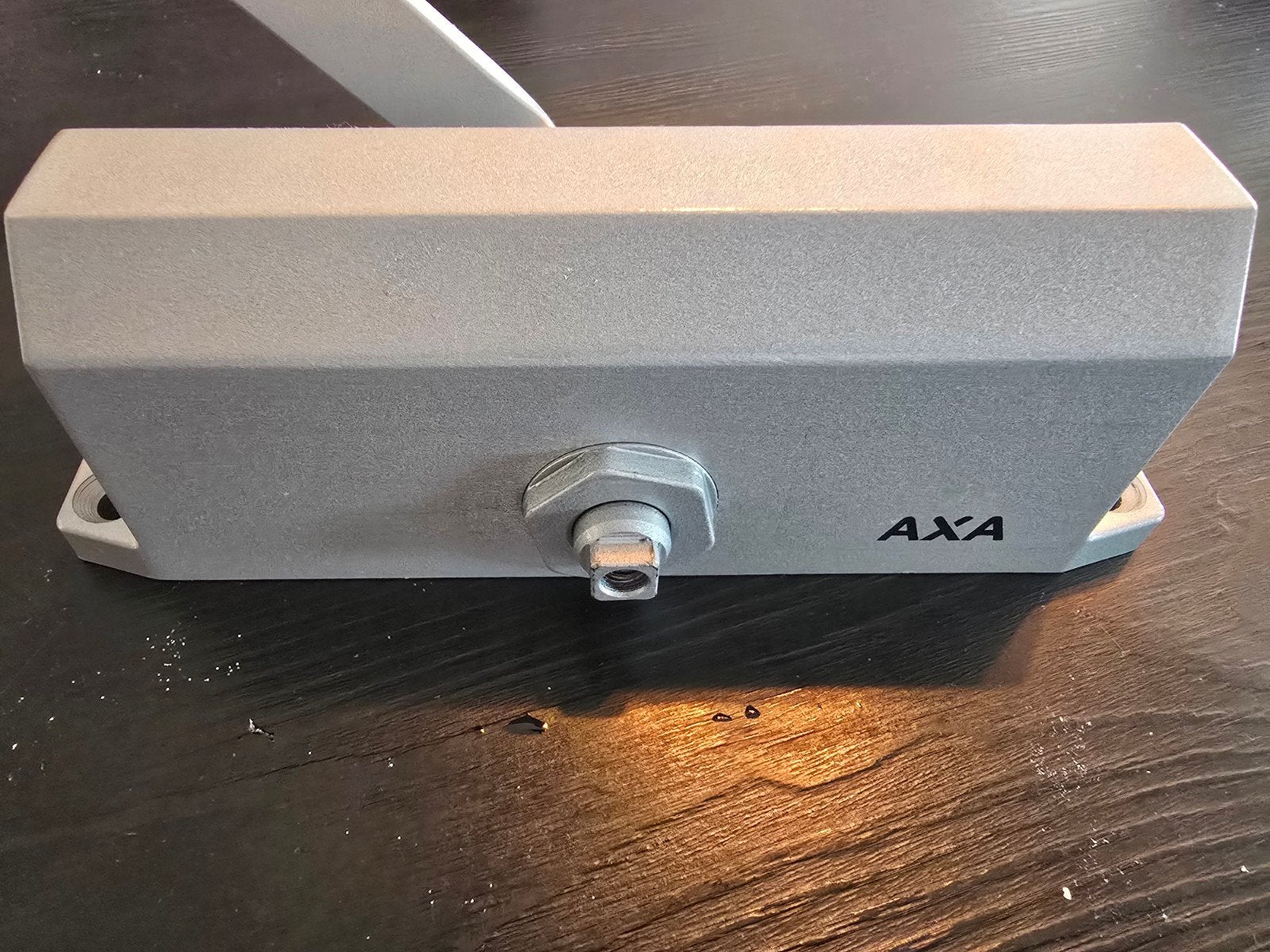 AXA Deurdranger met arm - Grijs, Ophalen of Verzenden, Zo goed als nieuw, Overige materialen, Overige typen