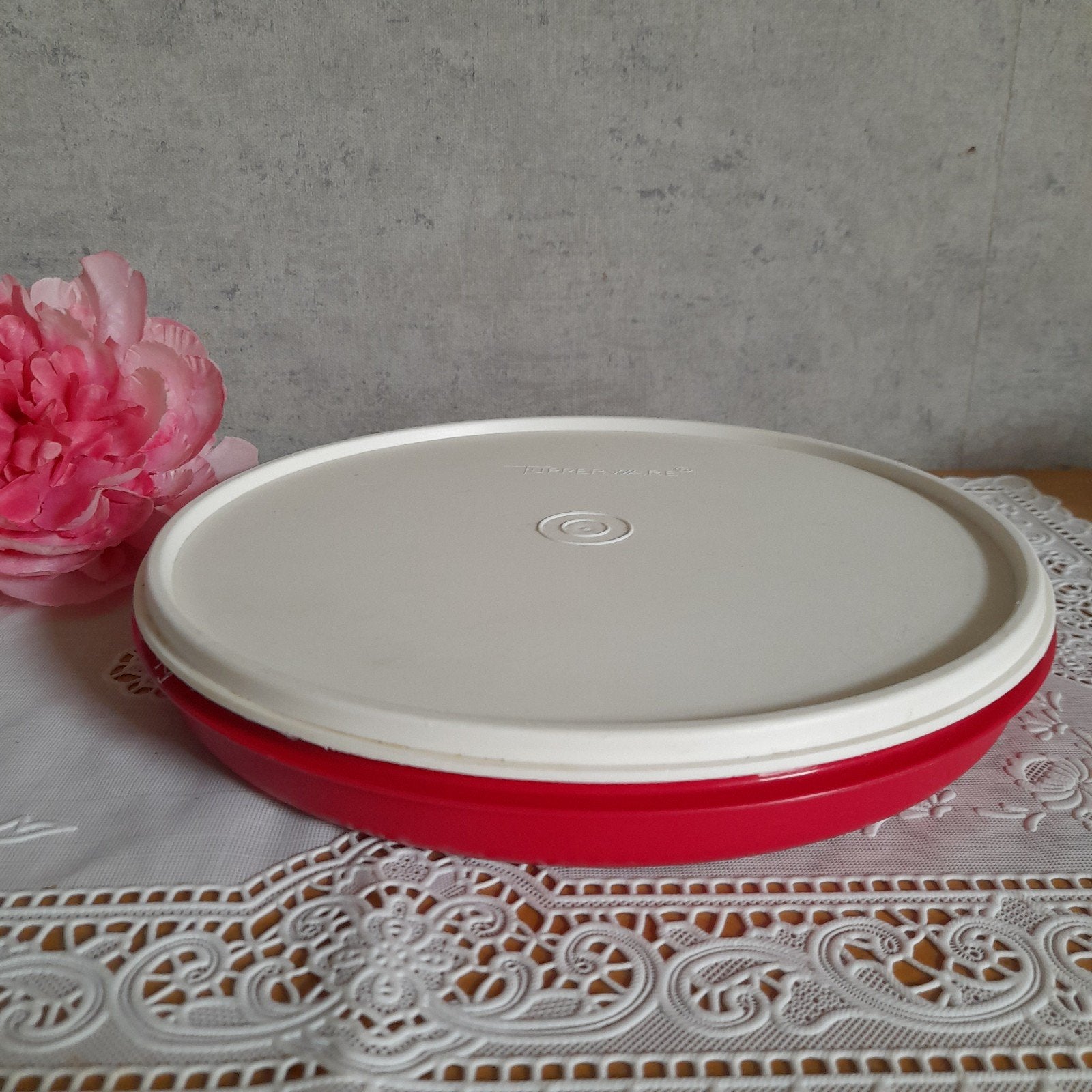 Tupperware schaal met deksel, Ophalen of Verzenden, Zo goed als nieuw, Schaal