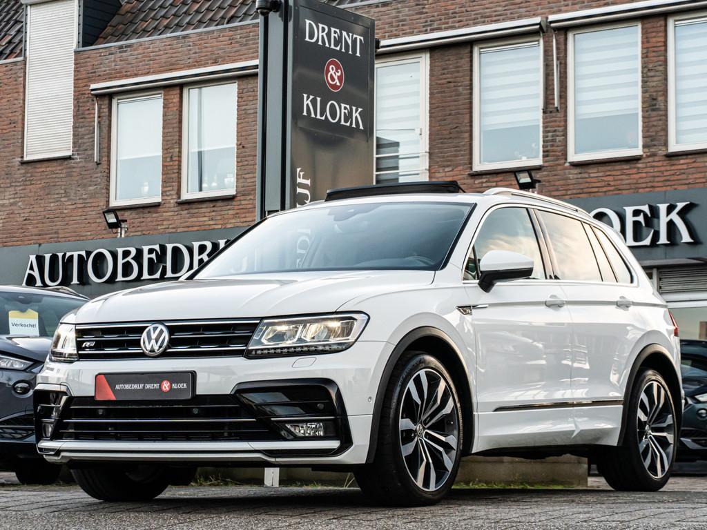Volkswagen Tiguan 2.0 TSI 4Motion Highline R-Line PANO VIRTU, Auto's, Volkswagen, Automaat, Gebruikt, Euro 6, 4 cilinders