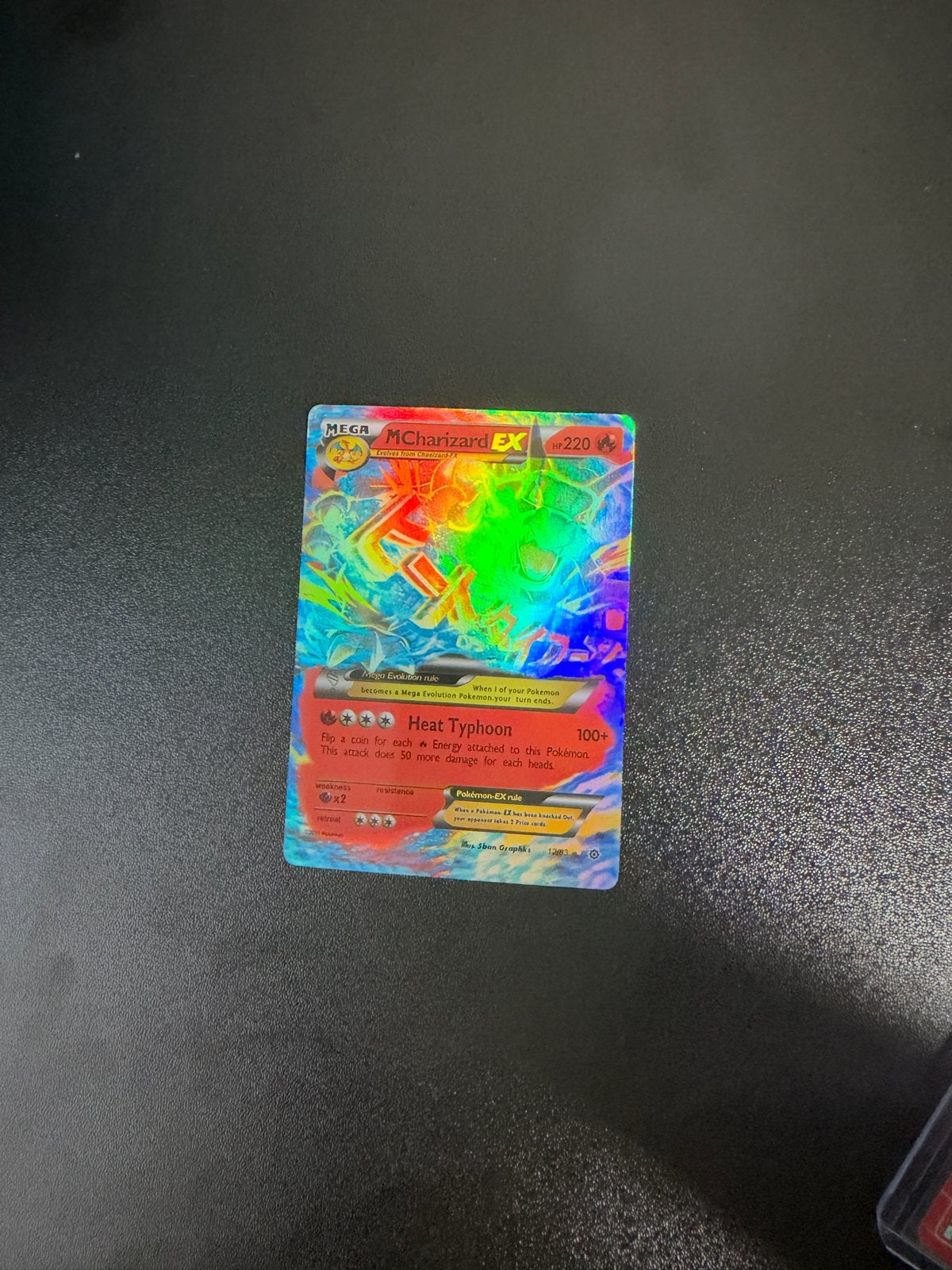 M Charizard EX #12 – XY Generations (2016) – Mega Charizard!, Ophalen of Verzenden, Zo goed als nieuw, Losse kaart, Foil
