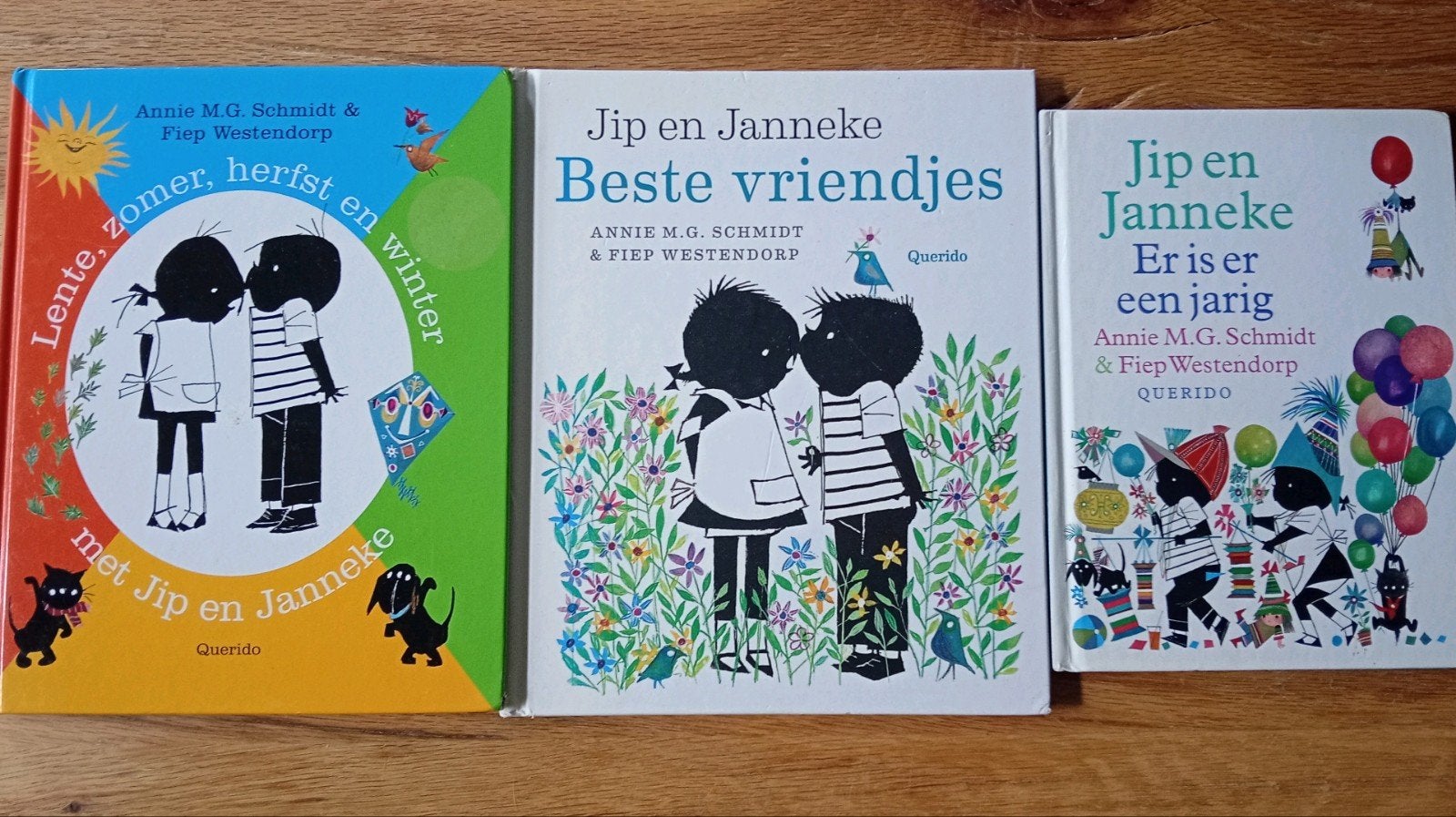 Jip en Janneke boeken - Lente, zomer, herfst en winter, Boeken, Ophalen of Verzenden