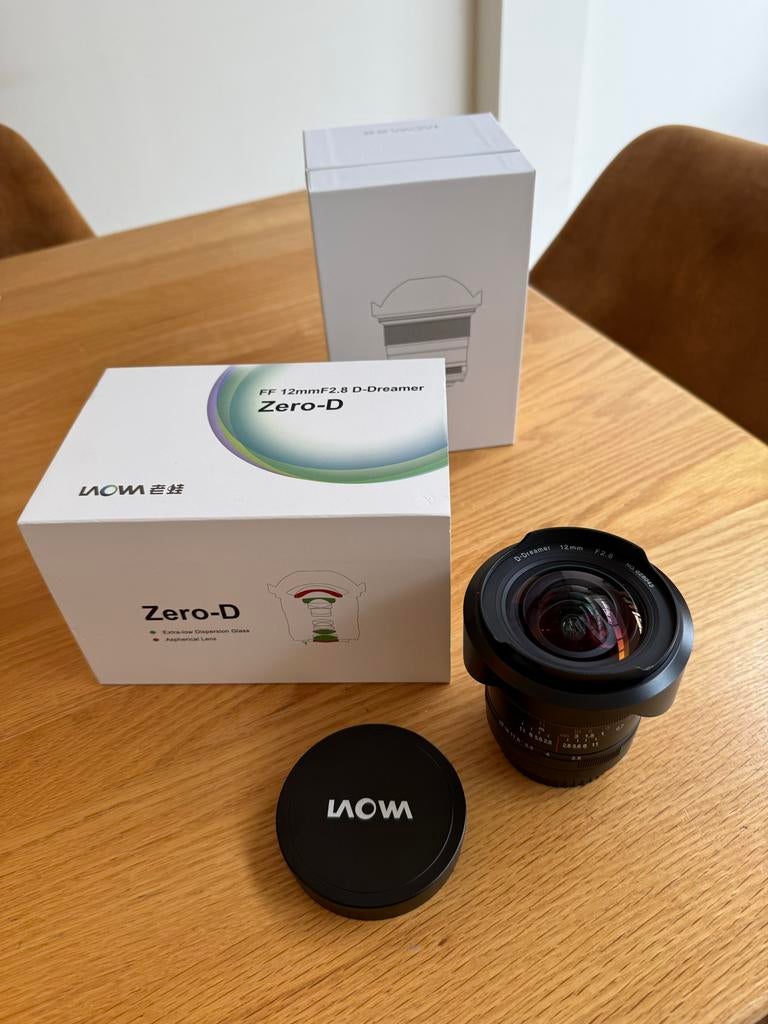 Laowa FF 12mm 2.8 D-Dreamer Zero-D Canon NIEUW, Audio, Tv en Foto, Fotografie | Lenzen en Objectieven, Ophalen of Verzenden, Nieuw