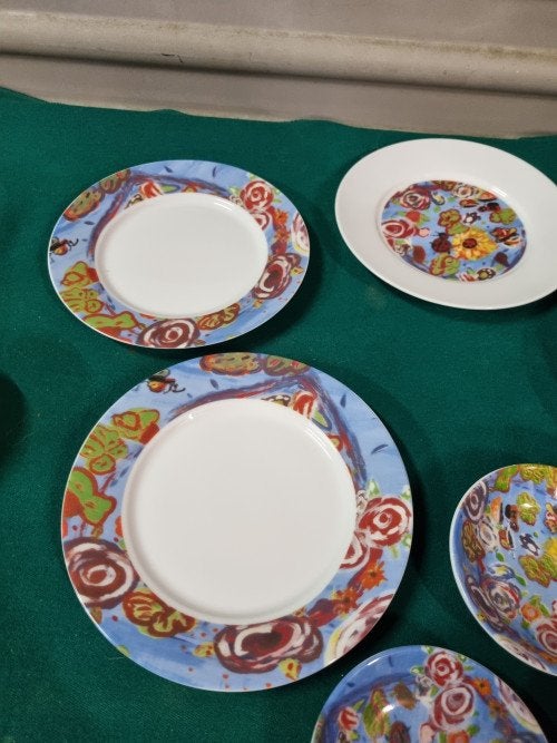 Borden en schaaltjes plateelfabriek schoonhoven n.v., Huis en Inrichting, Keuken | Servies, Ophalen of Verzenden, 'T Olde Gre-j