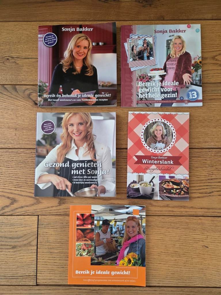 Sonia Bakker Dieet boeken pst of alles, Boeken, Ophalen of Verzenden, Zo goed als nieuw