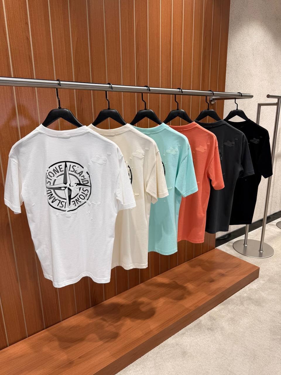 Stone island t shirt, Verzenden, Nieuw, Maat 56/58 (XL), Zwart