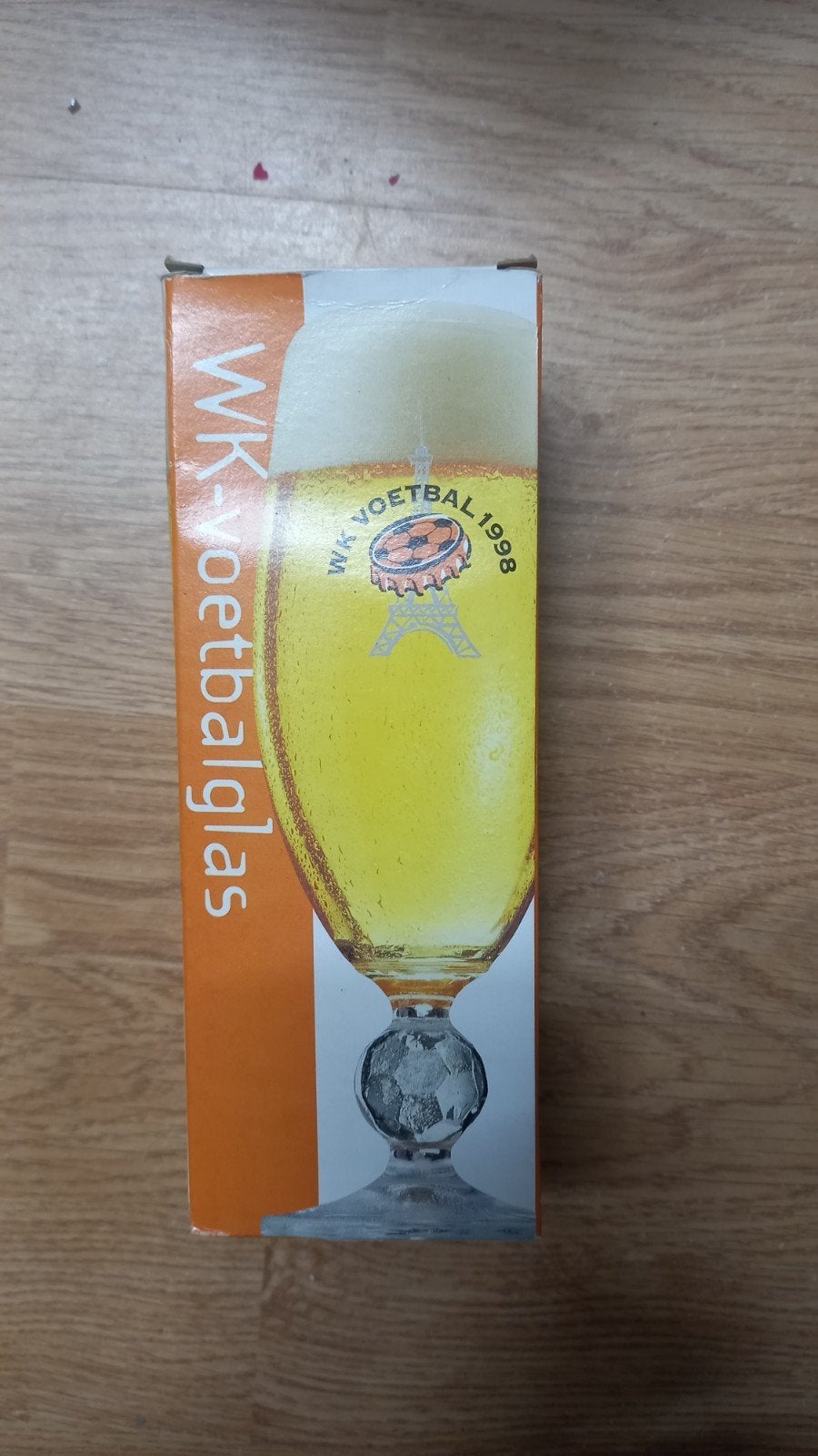 nieuw wk grolsch glas, Ophalen of Verzenden, Nieuw, Glas of Glazen, Grolsch