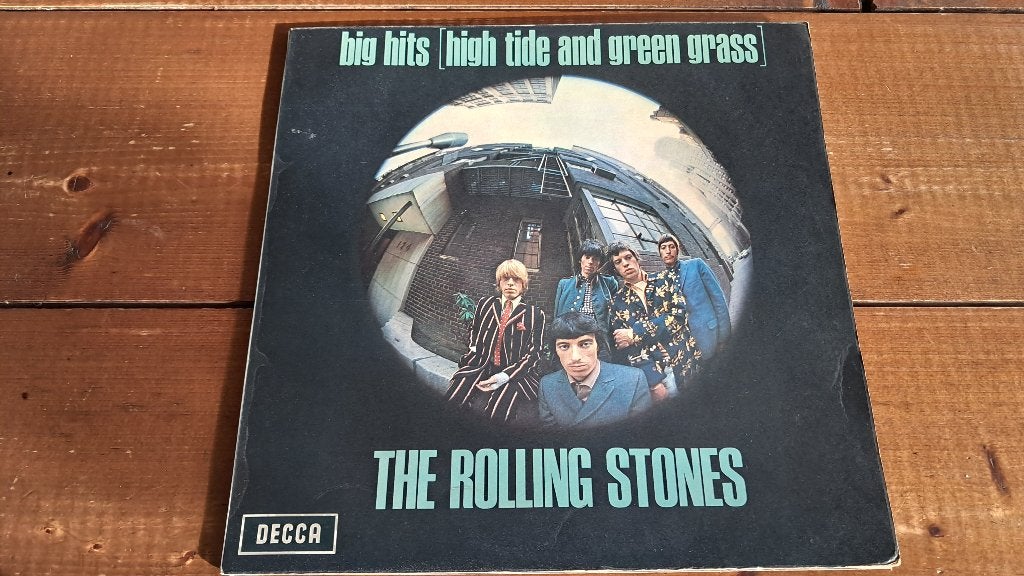 lp The Rolling Stones ‎- (High Tide And Green Grass), LP, Gebruikt, Ophalen of Verzenden, 12 inch