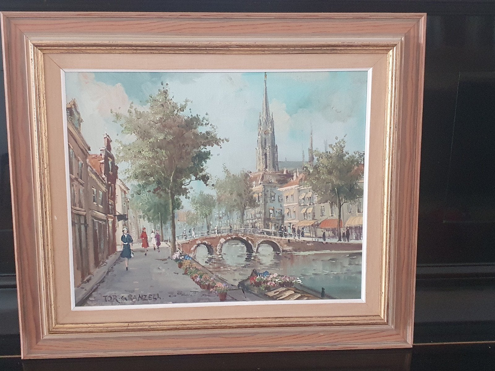 Delft (Oude Delft & Oude Kerk) – Tor Granzell, Antiek en Kunst, Ophalen