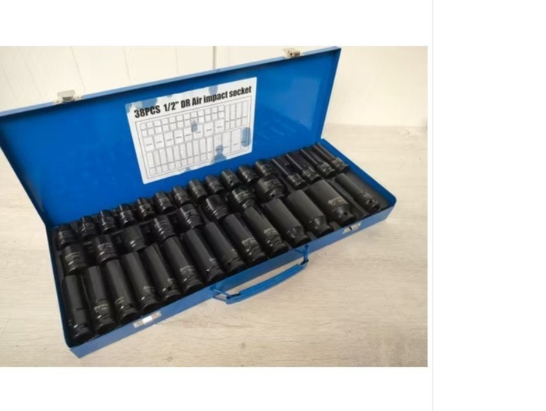 Metallo 38 delige krachtdoppenset , extra gehard. Nieuw!!, Ophalen, Nieuw