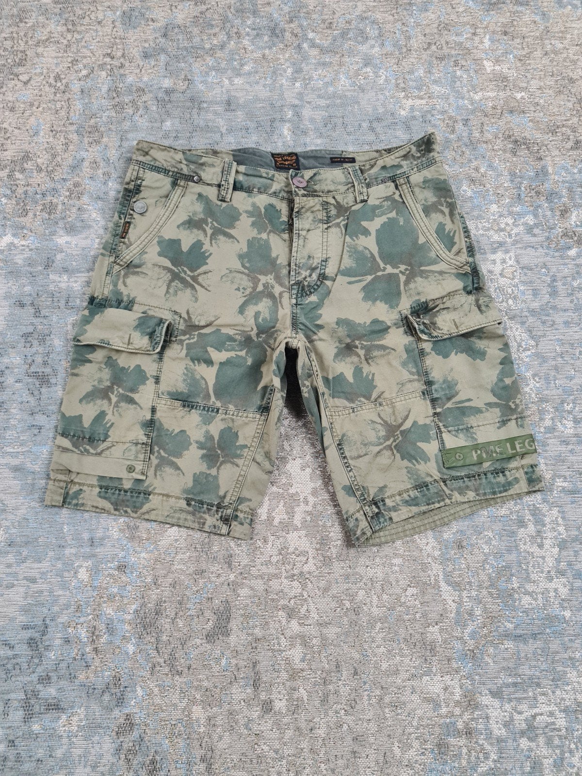 PME Cargo Short W33 Katoen Print Bronno3332 Bronno3334, Maat 52/54 (L), New Yorkstraat 50, 1175 RD Lijnden, Just Brands B.V., https://www.justbrands.nl/klantenservice